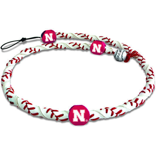 NCAA COLLEGE GAMEWEAR FROZEN ROPE LEATHER NECKLACE