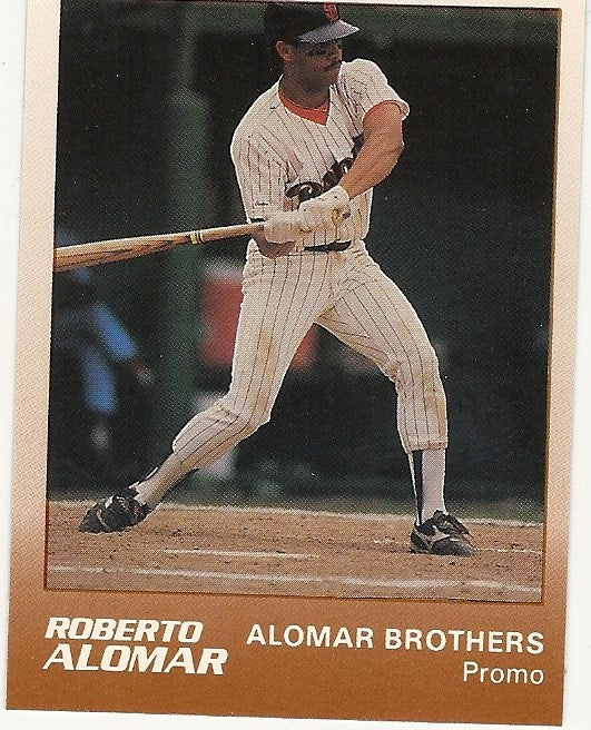 SAN DIEGO PADRES ROBERTO ALOMAR PROMO STAR AD CARD LOT OF 50